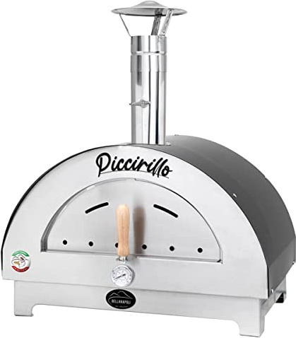 Bellanapoli – Professioneller Holzofen PICCIRILLO Pizza-Ofen, 70 x 70 x 40 cm