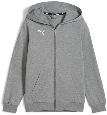 PUMA Kinder teamGOAL Casuals Hooded Jacket Jr Kapuzenjacke 658596 blau