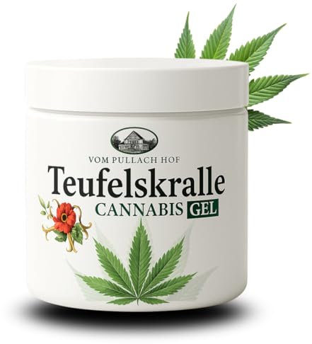 Gel de Semilla de Cáñamo con Harpagofito | Crema para Masaje Corporal | Uso Tópico en Zonas Localizadas del Cuerpo | Textura Ligera y Absorción Rápida