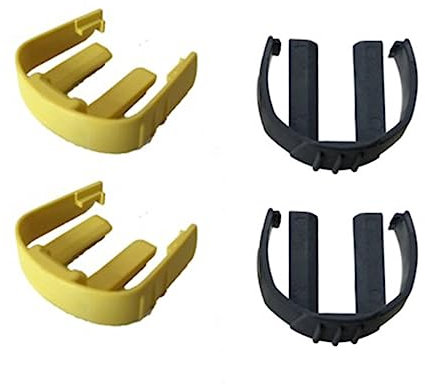 EtliN 4pcs Tube C Clips Compatible With Karcher K2 K3 K7 Pressure Washer Trigger & Hose Clamp Replacement Accessories