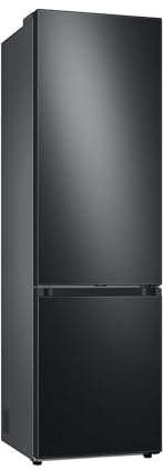 Samsung RB38C7B5AB1/EF Kühl-Gefrierkombination, 203 cm, 387 l, AI-Kühlschrank mit Gefrierfach, SmartThings AI Energy Mode, No Frost+, SpaceMax, Metal Cooling, Premium Black Steel