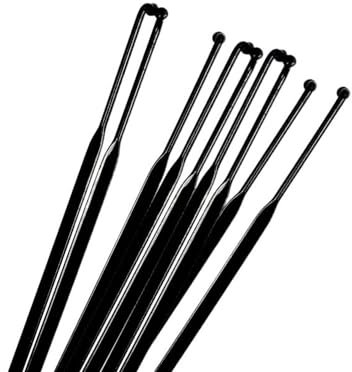 Finoti Fahrradspeichen 14G J-Speichen Steel Rays Speichen Fahrrad 260–298 mm for Rennrad/Faltrad Speichen (Color : 20Pcs 298mm)