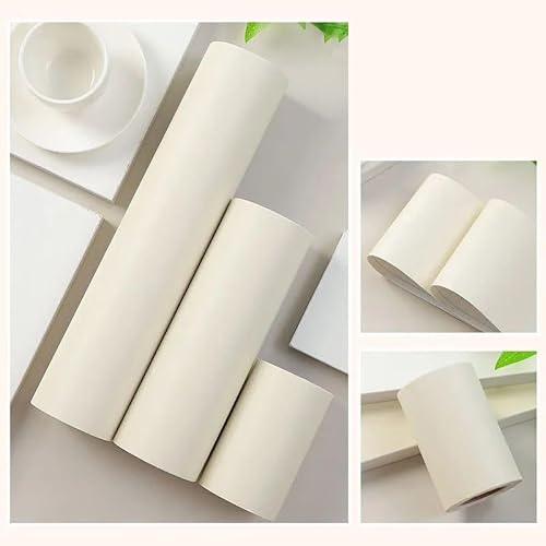 Dostear BordüRe Selbstklebend Kinderzimmer Tapeten Wohnzimmer Wanddeko Badezimmer 3d Fliesenaufkleber Wandleisten Beige 20cm X 500cm
