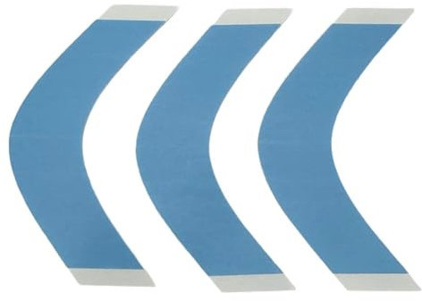 LUTTMANN® Lace Front Blue Liner - Haarsystem Derma-Tec Hold Tape Klebestreifen 36 Stück, für sämtliche Haarteile, Perücken & Haarsysteme (A Contour)