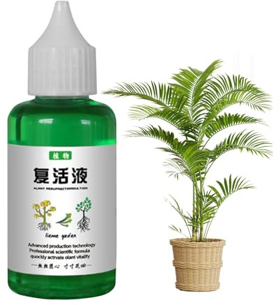 Husoiuy Resurrection Liquid Für Pflanzen | 50 Ml Düngemittel-Flüssigkonzentrat | Blumen-, Und Gemüsedünger | Plant Resurrection Liquid Dünger - Flüssigdünger Für Gesundes Wachstum