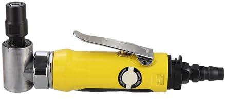 Juego de amoladoras neumáticas de 90 grados, ángulo recto, ligera, neumática, mango recto, amoladora ergonómica