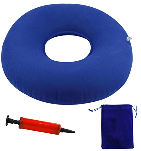 REBECASKYENS 1 Orthopedic Ring Memory Foam Seat Cushion Donut Seat Cushion Pad For Wheelchair, Car Seat, Office Or Outdoor