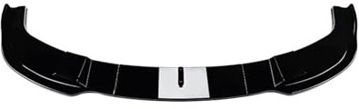ECKBRJA Auto Frontspoiler Für 5er E60 E61 MS&Port 2004-2010 Frontstoßstange Spoilerlippe Unterteil Splitter Body Kit Blade(Glänzend schwarz)