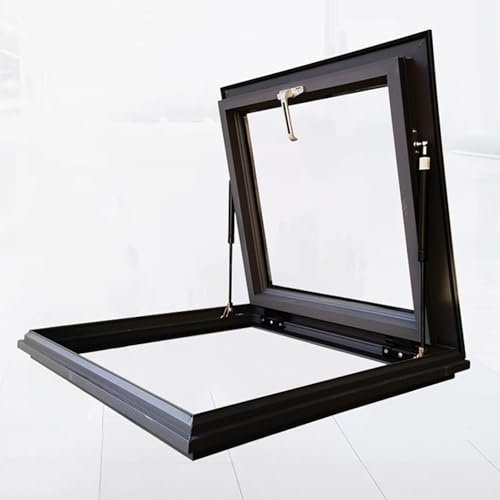 Lucernario a Mano, Finestra da Tetto Trasparente, Finestra di Uscita per pozzo di Illuminazione per capannoni, Tende da Tetto, seminterrato, Garage, Veranda e Ingresso Esterno in soffitta, p