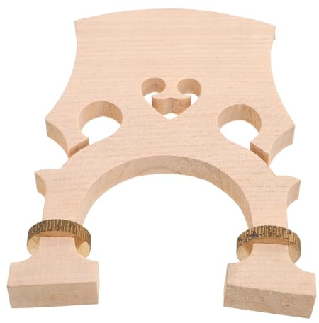 Abaodam Violonchelo Puente Ajustable De Madera De Arce Europeo Versiones Baja y Alta Para Reemplazo Cello