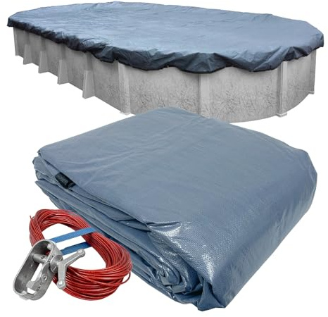Robelle 341625-4 Poolabdeckung für Winter Premier 4,9 x 7,6 m Aufstellpools