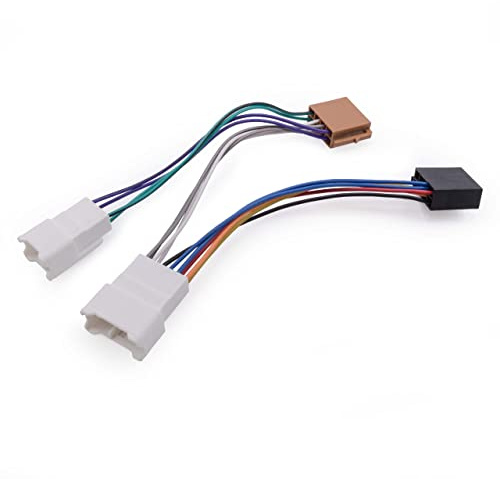 vhbw Autoradio ISO Adapter kompatibel mit Toyota HiLux (2006-2014)