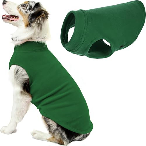 Gooby Hundepullover aus Stretch-Fleece - Warmer Pullover, Hundejacke, Winter-Hundekleidung für Kleine, Große Hunde, Jungen oder Mädchen - Weiche, Super Dehnbare Weste