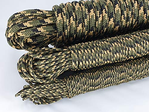ANBP Moro Camouflage Seil Grün Polypropylenseil 40m - 3mm 4mm 5mm 6mm 8mm 10mm 12mm (0,22€/m - 1,12€/m)
