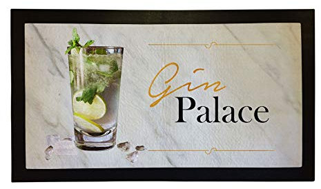 Bang Tidy Clothing Bar Runners Gin Palace Home or Pub Bar Mats Mens Gift Idea