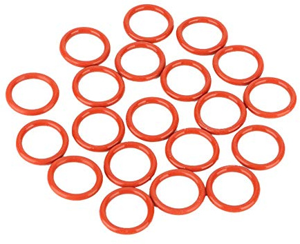 Anello smorzatore tubo, anelli in silicone 20 pz per 12AX7 12AU7 12AT7 12BH7 EL84, set professionale per riduzione vibrazioni e rumore nei tubi