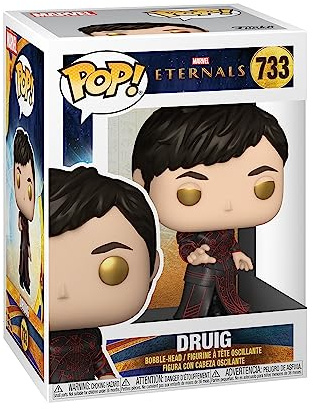 Funko Pop! Marvel: Eternals - Druig - The Eternals - Vinyl-Sammelfigur - Geschenkidee - Offizielle Handelswaren - Spielzeug Für Kinder und Erwachsene - Movies Fans - Modellfigur Für Sammler