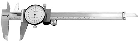 PAULIMOT Messschieber mit Uhr 0-150 mm, Kohlenstoffstahl