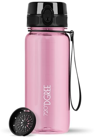 720°DGREE Trinkflasche „uberBottle“ Sieb – 6 Größen, über 40 Farben wählbar