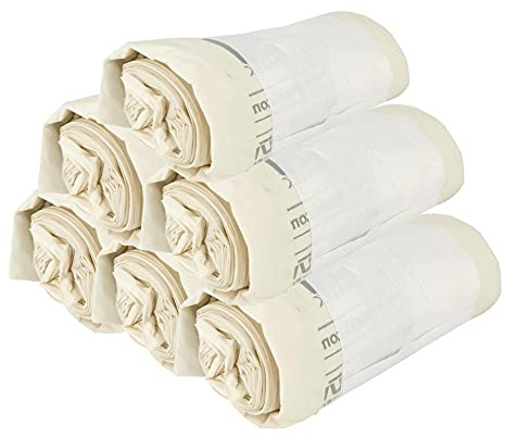 D.RECT Juego de 15 bolsas de basura compostables de maíz de 35 L (90 unidades)
