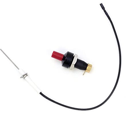 KBREE Gas Oven European Short Piezoelectric Igniter Plastic Lighter With Bracket Ignition Needle Set and Wire 400mm Extrusion Ignition