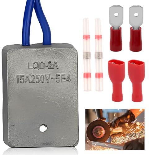 Set di moduli Softstart – limitatore di corrente di avviamento dolce, 230 V, 15 A, modulo di avviamento dolce, resistenza all'avviamento, Soft Start per utensili elettrici come seghe circolari, sega