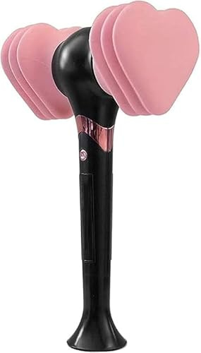 Niceyoeuk Official Hammer Light Stick Fans Gift Hiphop Stick Luminous Lamp (Rosa, Einheitsgröße)