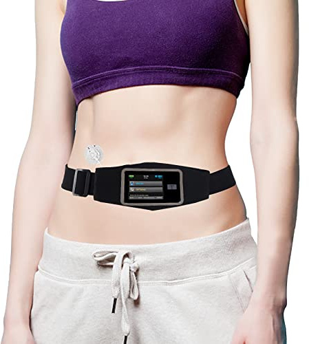 Cinturón para bomba de insulina, banda de cintura para bomba de insulina, soporte para bomba de insulina, bolsa médica de cadera compatible con Tandem t:Slim/t:Slim X2, accesorio ajustable para bomba