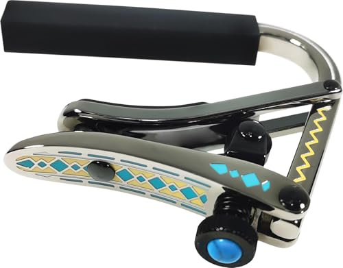 SHUBB - Kapodaster Folk Limitierte Auflage Blue Diamond