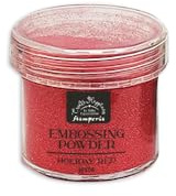 Stamperia WY06 Embossing Powder, Holiday Red, 4 x 0,5 x 4 cm