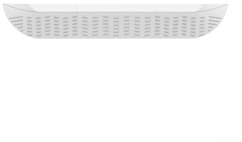 HEIBTENY 1 barre de seuil de 20/58 cm pour robot balayeur, tapis d'escalade, barre d'inclinaison pour robot nettoyeur (blanc - 58 cm)