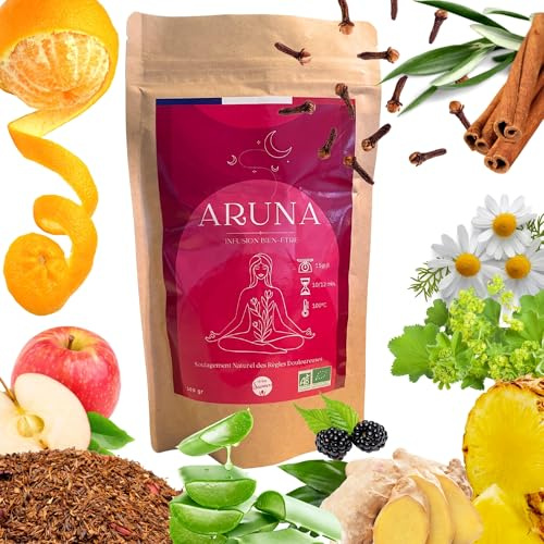 Règle douloureuse - Infusion naturelle bio pour soulager les douleur au ventre-apaise le cycle menstruel-soutient l’équilibre hormonal féminin et le confort menstruel-Made in france-BIO