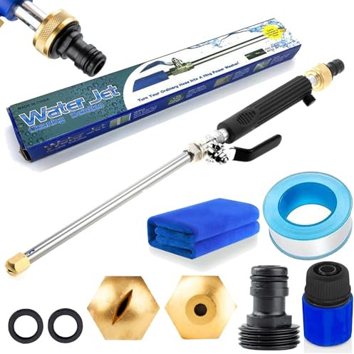 Jetsono, Jetsono Hochdruck OberfläChenreinigungskraft Kompakt Und Leicht, Hochdruckreiniger, Hochdruckdü, Hochdruckreiniger, 2-in-1 Düse für Gartenschlauch, Kompakt und Leicht (black)