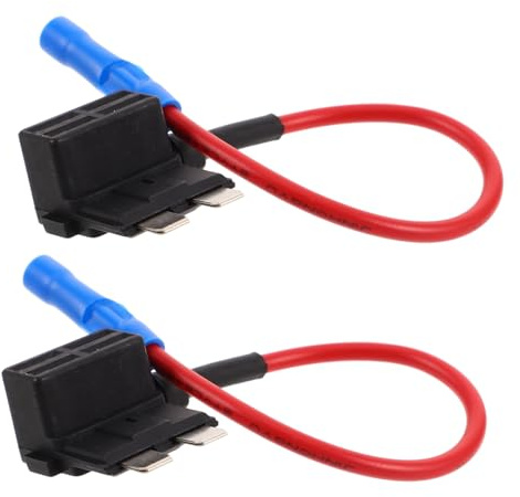 MAGICLULU 2Piezas Fusibles de Automóvil Adaptador de Soporte de Fusible Instalación y Rápida Portafusibles sin Fusibles