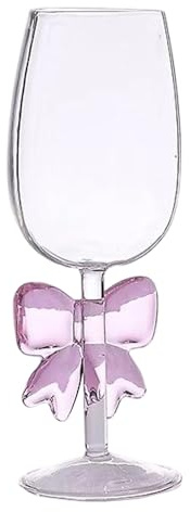 Bicchieri Da Vino Decorazioni per Feste in Decorativo e Riutilizzabile | Coppe Trasparenti a Gambo Lungo da Vino con per Matrimoni, Lauree, Compleanni, Feste, , Bar e Picnic