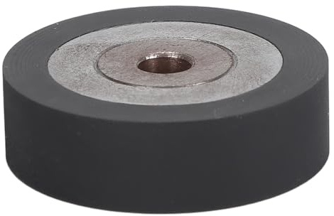 Dpofirs Precise Studer A812 Pressure Roller, Professional Rubber Wheel for Cassette Players, Improved Sound Quality for Audiophiles, 1 Set, Black