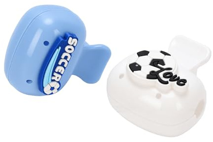 Alomejor Lot de 2 Couvre-têtes de Brosse à Dents à Clipser, Protection de Tête de Brosse en Plastique, 5 X 5 X 4 Cm, Verrouillage à Ressort, Couverture Complète pour Voyage, Salle de Bain,