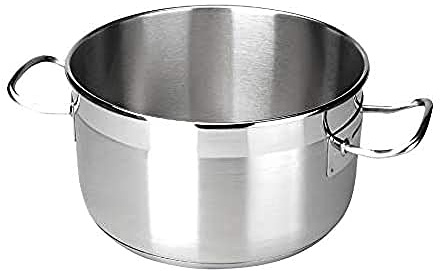 LACOR 50816 - Cuerpo de Olla Presion Chef Luxe 15 litros Acero Inoxidable | En acero inoxidable, para un uso práctico y profesional en cocina; con 15 L de capacidad, práctico y fácil de guardar