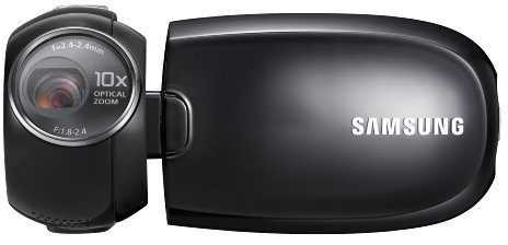 Samsung C20 Ultra Compact Camcorder- Black (10x Optical, 2.7 LCD, 2.5 Hours Battery Recording)
