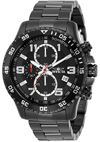 Invicta Specialty Edelstahl Herren Quarzuhrwerk - 45mm
