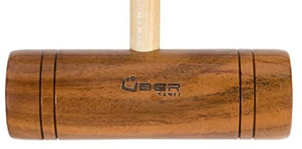 Uber Games Garden Croquet Mallet 34 Inch Handle With A Hardwood Head