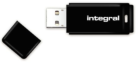 Integral 64GB Memoria Flash USB 2.0 Negra