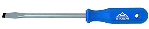Stubai 120004 Tournevis de mécanicien, Argent/bleu, 4 x 100 mm