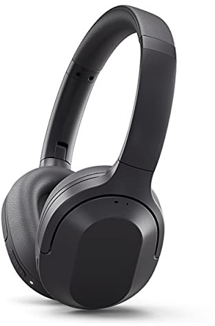 Status Core ANC Active Noise Cancelling Headphones - Cave - Over Ear Head Phones w/Built-in Microphones - Wireless & Bluetooth + Detachable 3.5mm Wired - USB-C Charging Cable - 30 Hour Battery