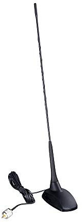 Albrecht CB-Magnetantenne CBM-516, 65270, Strahlerlänger 44cm, mit 4 m Kabel und PL-Stecker
