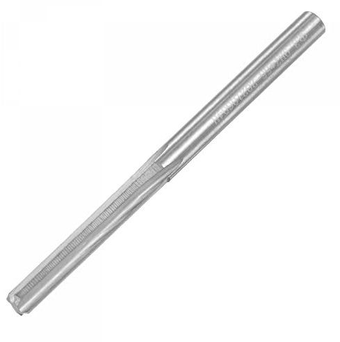 sourcing map Hartmetall Reibahle 3.9 mm, 4 Schneidig, H7 Genauigkeit, Maschinenreibahle für Metall Holz Loch Reiben, Gerade Nut Hochgeschwindigkeitsstahl Werkzeug