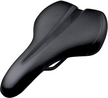 Silica Gel Reflektierende Stoßdämpfung Hohl Fahrrad Ergonomie Sattel PVC Stoff Weich MTB Radfahren Mountainbike Sitz