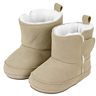 Sterntaler Jungen Baby Schuhe Babyschuh, Beige, 21/22 EU
