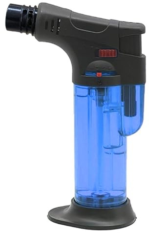 ulafbwur Soplete de tanque transparente desmontable regalo de cumpleaños azul