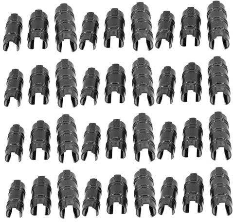 Parliky 60pezzi Clip Per Telo Serra Fissatori Per Strutture Facili Da Installare Resistenti e Leggeri Compatibili Accessori Per Greenhouse e Ombreggianti